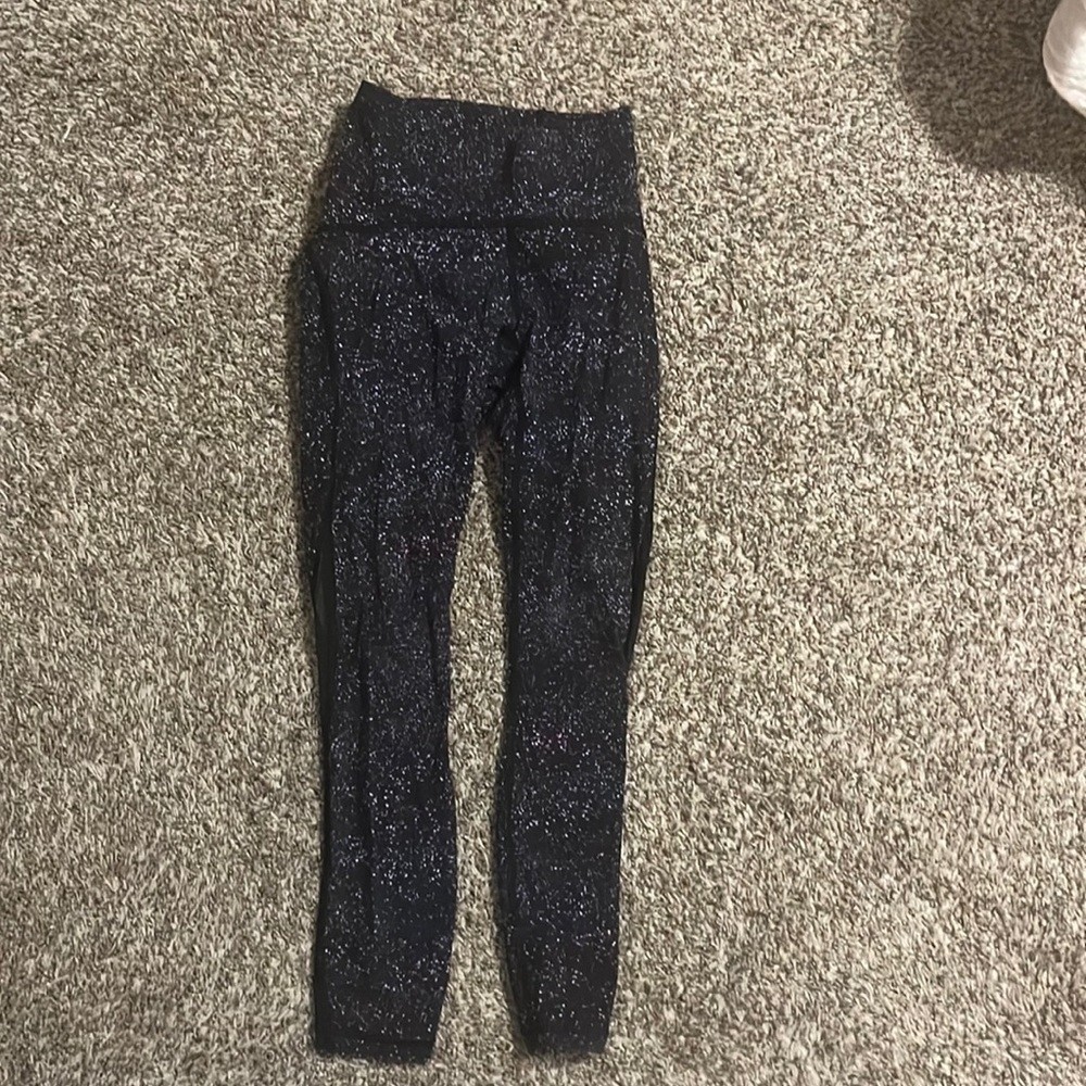 LULULEMON SPACE PRINT LEGGINGS